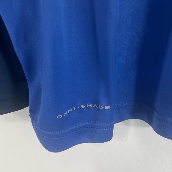 Lot Of 2 Columbia PFG Mens Large T-shirt long sleeves Blue Omni Shade - Picture 7 of 13